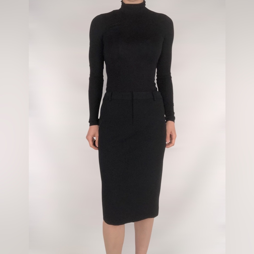 NWT Ralph Lauren Blue Label Wool Midi Skirt - Picture 1 of 6